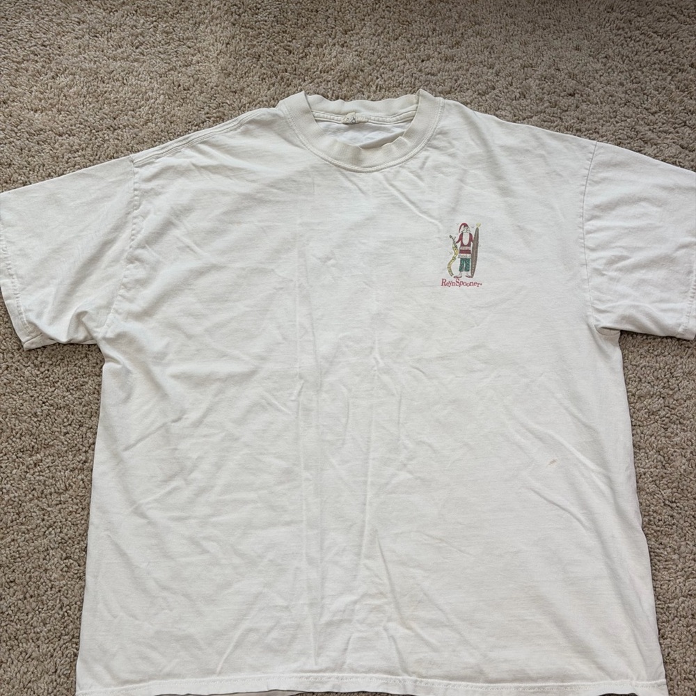 Reyn Spooner White Short Sleeve Tee